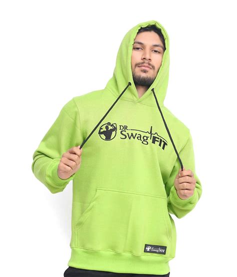 Dr. SwagFit Unisex Adult Classic Light green Hoodie – Dr. Swag Fit