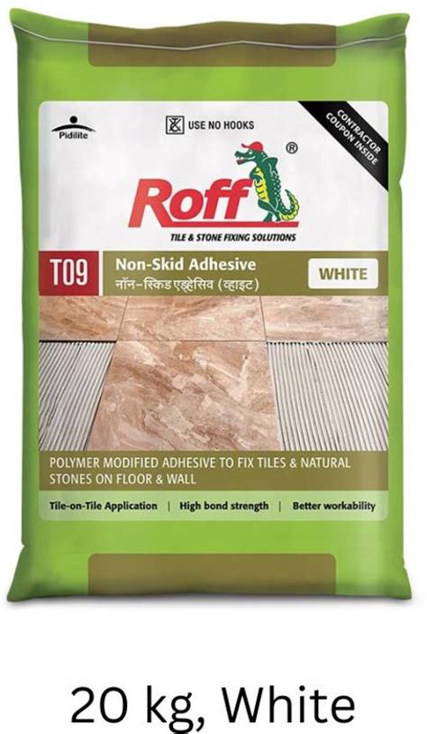 roff Non-Skid Adhesive -To Fix Semi & Vitrified Tiles, Ceramic, Natural ...
