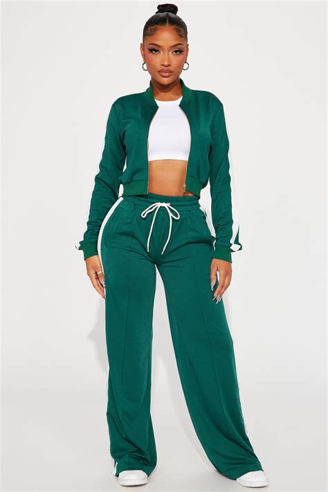 Womens Velour Tracksuit