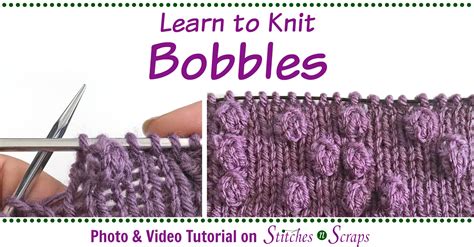 How to Knit Bobbles Tutorials 的图像结果