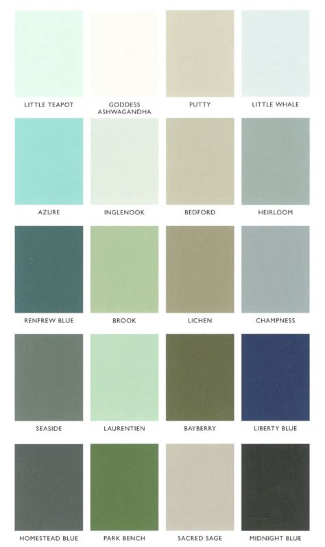 Image result for Fusion Paint Color Chart