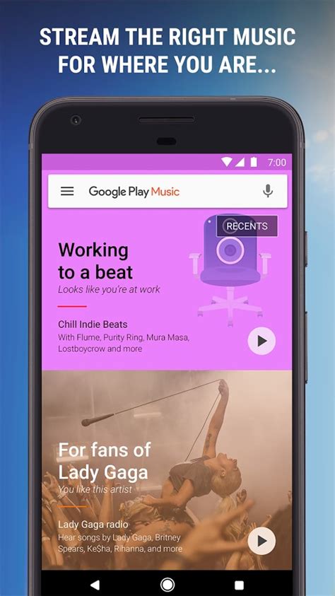 Instalar Google Play Music