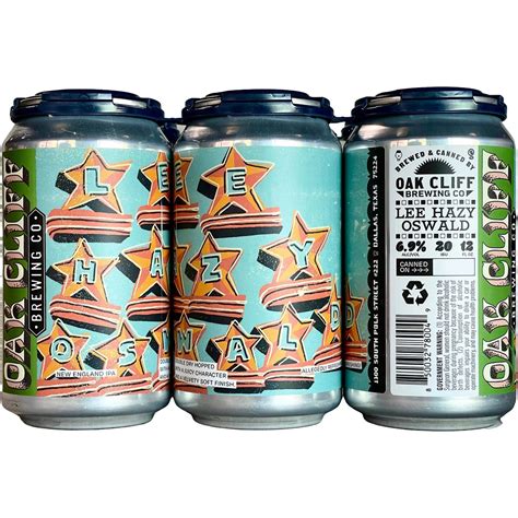 Oak Cliff Brewing Co Hazy Oswald IPA 6 pk Cans - Shop Beer at H-E-B