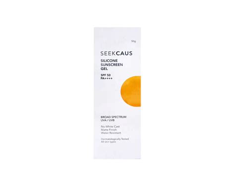 Seekcaus Silicone SPF 50 PA++++ Sunscreen Gel – iMediCart E Pharmacy