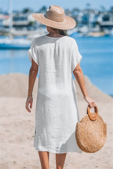 Crochet Cover-Up Midi Dress