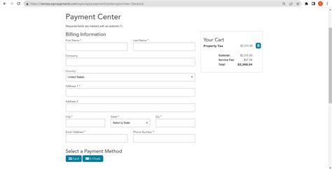 Property Tax Ramsey - 2025