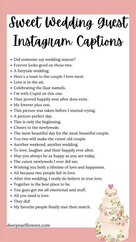 Wedding post captions for instagram 60 photos - Astyledwedding.com