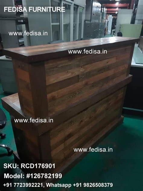 Salon Reception Desk Curved Wood Reception Desk Used Reception Desk ...