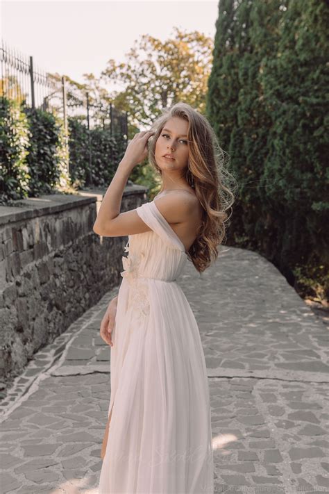 Boho Wedding Dress Strapless