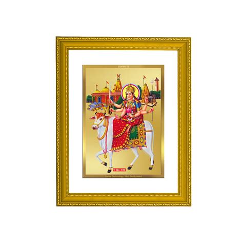 Diviniti 24K Gold Plated Umiya Mata Photo Frame For Home Decor, Wall H ...