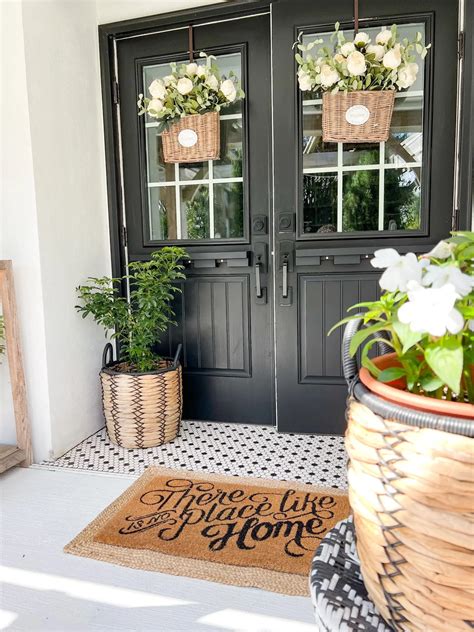 Front Door Decorations For Spring 25 Best Spring Porch Decor Ideas To