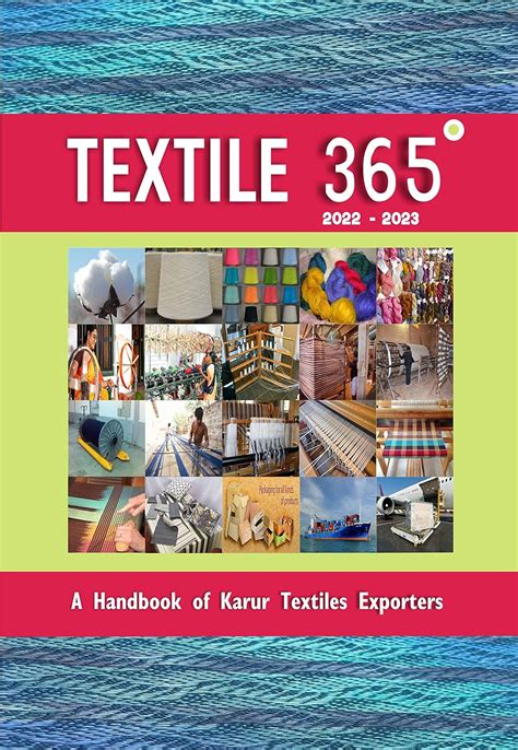 TEXTILE 365 DEGREE: A Hand Book of Karur Textiles Exporters 2022-2023 ...