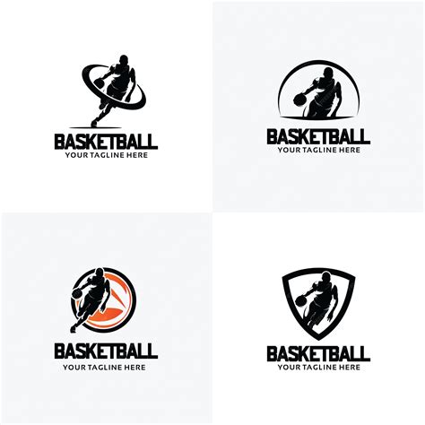 Premium Vector | Set of basketball logo design templates