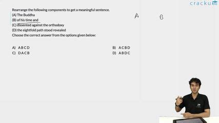 [Video] Rearrange the following components to get a meaningful sentence ...