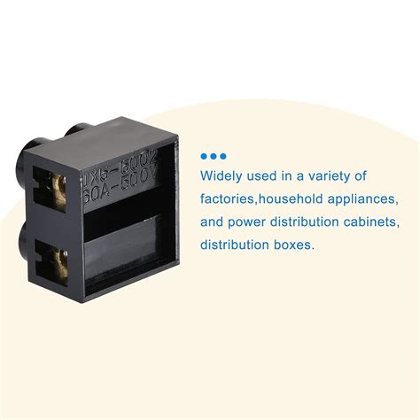 MECCANIXITY Terminal Block 500V 60A Dual Row 2 India | Ubuy