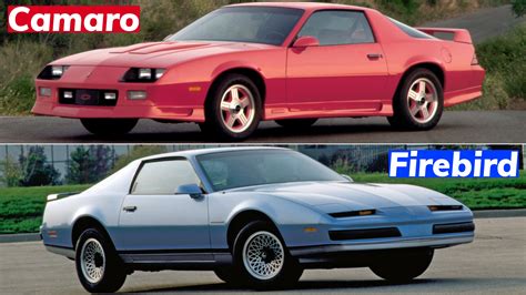 Third-Gen Chevrolet Camaro vs Pontiac Firebird: 3 Reasons Why the Chevy Was the Better Car ...