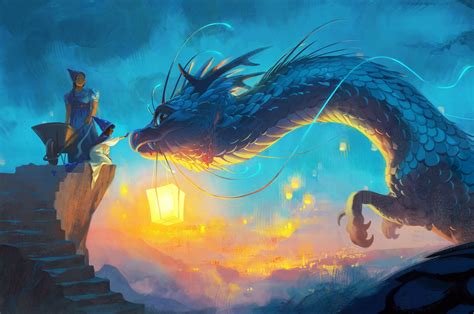 Download Chinese Dragon Fantasy Dragon HD Wallpaper by Devin Elle Kurtz