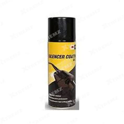 3M Bike Care Silencer Coating Spray Paint - Black Color