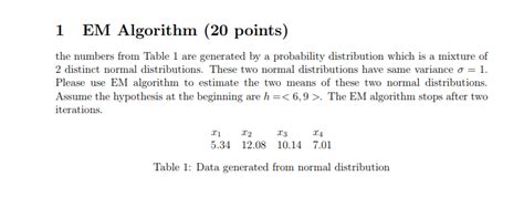 Image result for EM Algorithm Contingency Table