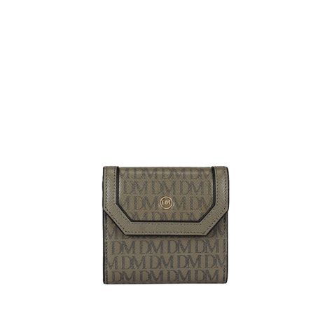 Buy Da Milano Genuine Leather Grey Ladies Wallet Online
