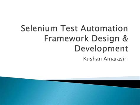Image result for Selenium Framework Design