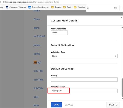 Image result for Retreve DocuSign Custom Field