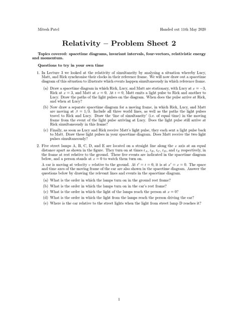 Image result for Sample Problem Special Relativity