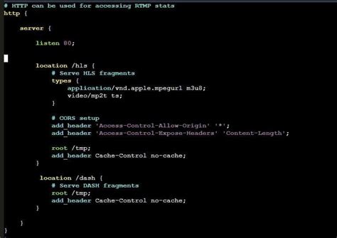 Image result for Nginx Rtmp HLS Configuration