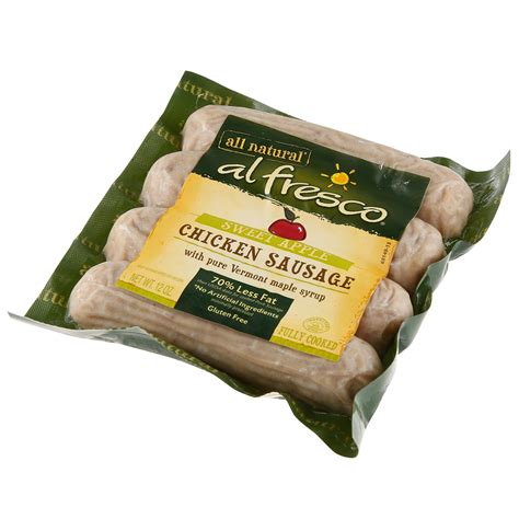 Amazon.com: Al Fresco, Sweet Apple Chicken Sausage, 12 Oz : Grocery ...