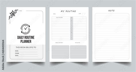 Daily Routine Planner Printable 的图像结果