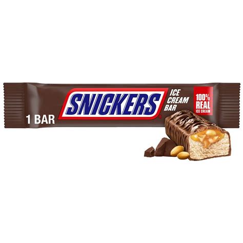 Snickers Chocolate Caramel Peanut Butter Ice Cream Bar | Walgreens