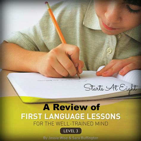 Review ~ First Language Lessons - StartsAtEight