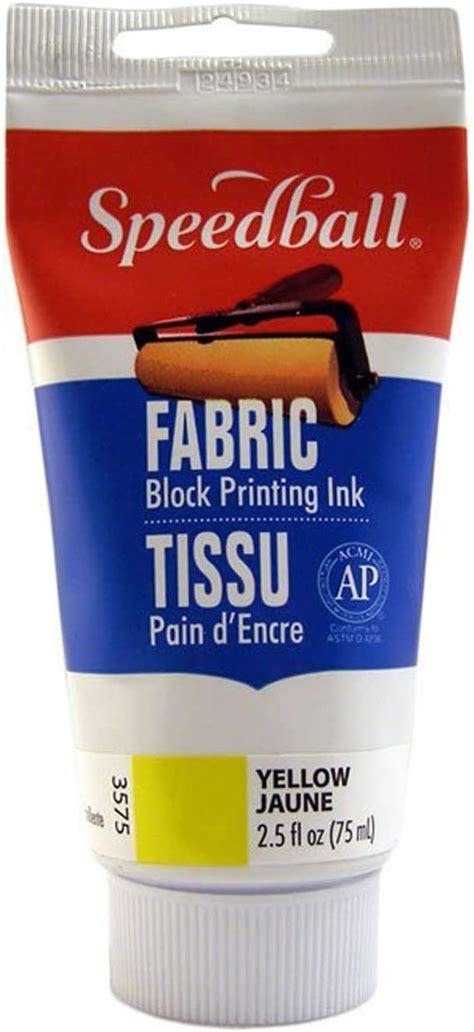 htconline.in| Speedball Fabric Block Printing Ink - Yellow