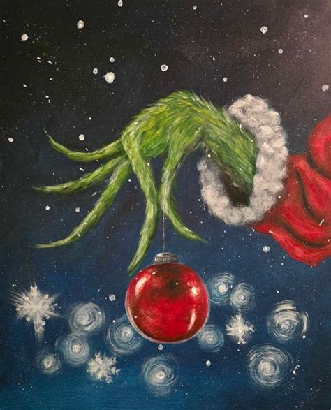 "Mr. Grinch" Paint and Sip!, Elements Art Center, Durant, 30 November ...