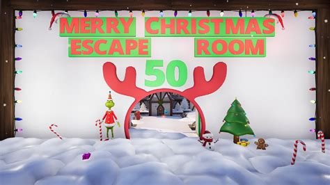 50 XMAS ESCAPE ROOM 2024 7808-3548-3374 by kawory05 - Fortnite Creative ...