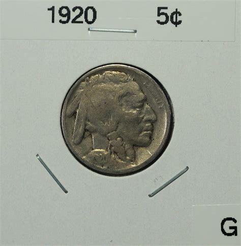 1920 Buffalo Nickel - For Sale, Buy Now Online - Item #591397