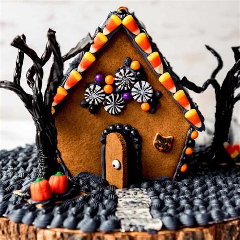 Paper Gingerbread House Designs Ideas Graham Cracker Haunted Houses