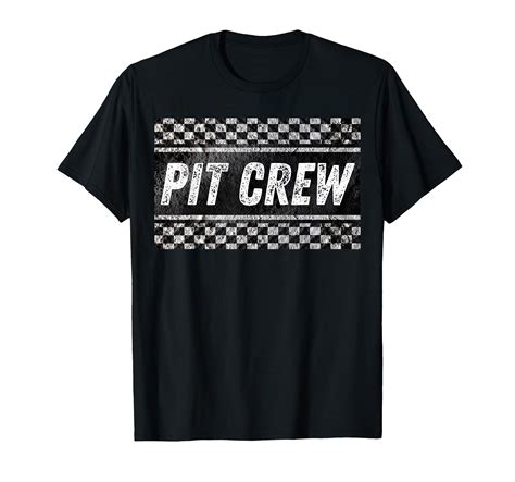 Amazon.com: Pit Crew Costume For Racing Car Parties T-Shirt : Clothing ...
