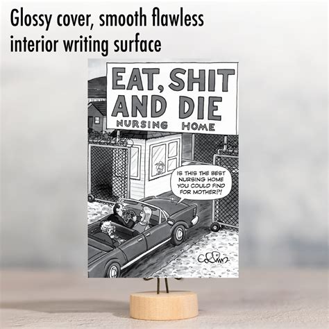 Eat Shit and Die: Humor Birthday Card