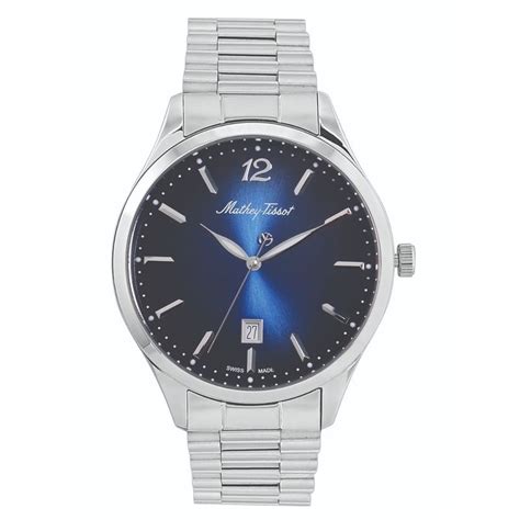 Buy Mathey-Tissot Blue Dial Analogue Watches For Men - H411MABU Online
