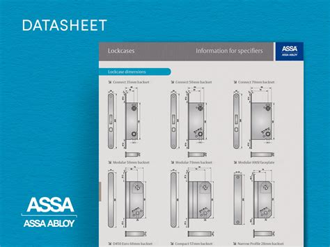 ASSA ABLOY Connect, Modular, D450, Compact, & Narrow Profile Lockcase ...