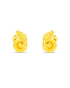 Bhima Jewels 22K Hallmark (916) Purity Yellow Gold Molding Stud ...