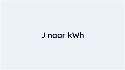 Joule (J) naar megajoule (MJ) omrekenen | Rekenapp.nl