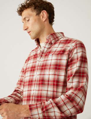 Flannel Brushed Cotton Check Shirt