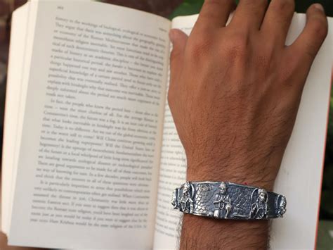 Shop Ram Hanuman Silver Bracelets & Kada Online