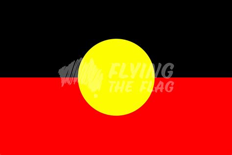 Flying The Flag - Aboriginal