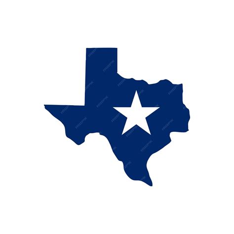 Premium Vector | Texas logo vector lone star of texas logo vector