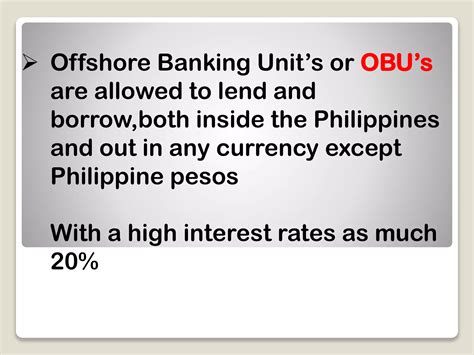 Offshore banking units | PPTX