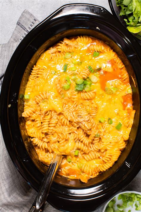 Slow Cooker Chicken Enchilada Pasta | Recipe Cart