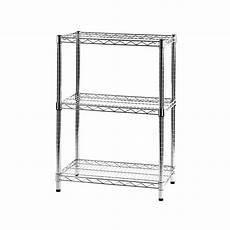 scaffali cromati componibili scaffale cromato con 3 ripiani cromato in kit 35x60xh90 scaffali cromati componibili scaffale cromato con 3 ripiani cromato in kit 35x60xh90